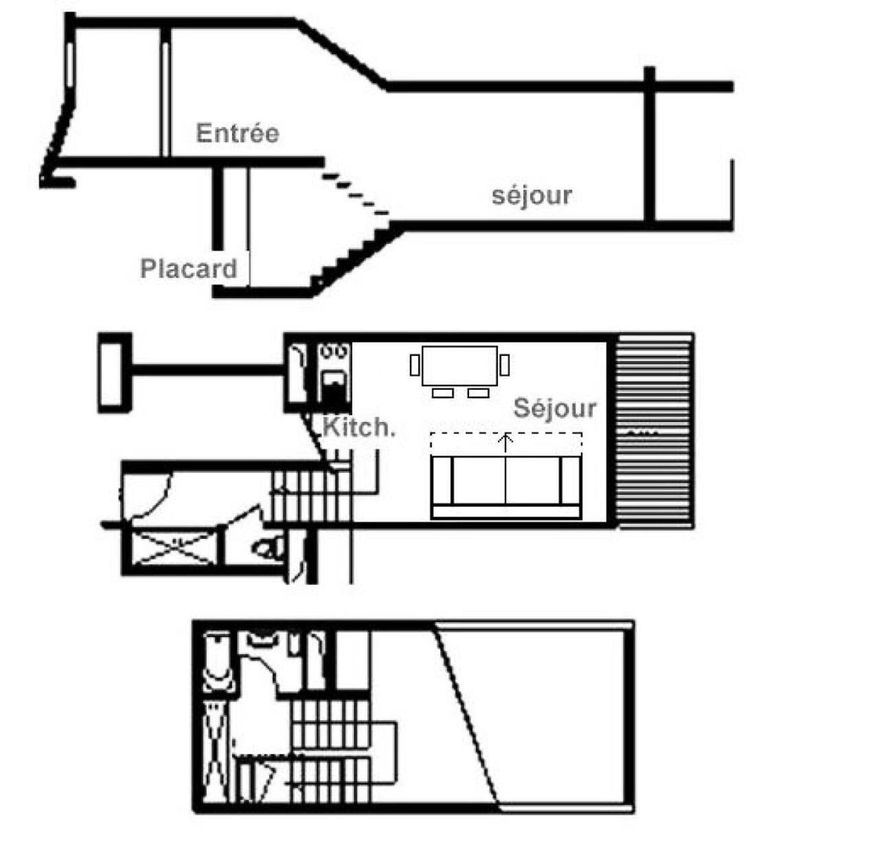 Residence Danchet - Studio Agreable - Depart Et Retour Ski Aux Pieds - Balcon Mae-1334 Saint-Martin-de-Belleville Dış mekan fotoğraf